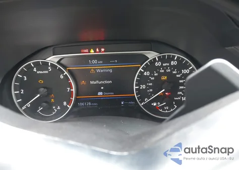 2020 Nissan Altima Sr Fwd из США, поврежденный, VIN 1N4BL4CV4LN310602